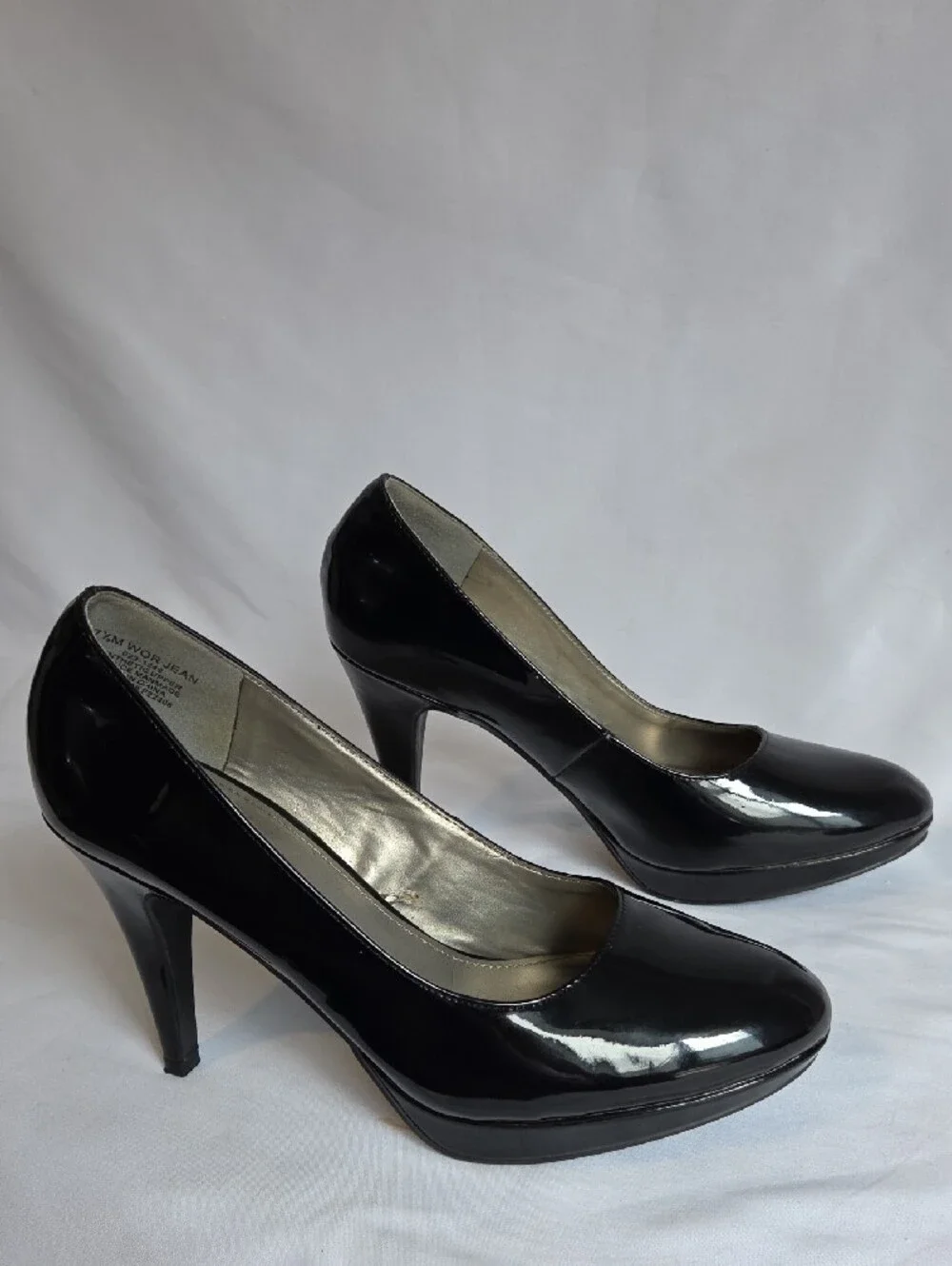 Worthington Black Patent High Heel Pumps